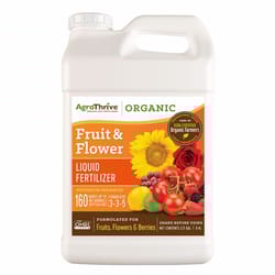 AgroThrive Yes Flowers/Fruits/Vegetables 3-3-5 Fertilizer 2.5 gal