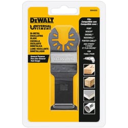 DeWalt Universal Fitment High Speed Steel Wood with Nails Oscillating Blade 1 pc