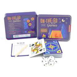 Kikkerland On the Go Games Multicolored