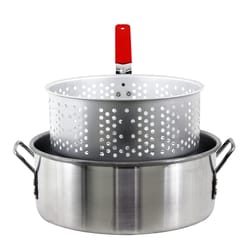 Metal Ware Chard Aluminum Grill Stockpot with Basket 10 qt 5 in. L X 12.5 in. W 1 pc