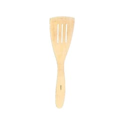 Pacific Merchants Natural Beechwood Spatula with Beveled Edge