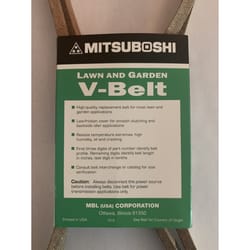 Mitsuboshi Super KB Standard V-Belt 0.63 in. W X 57 in. L For Riding Mowers