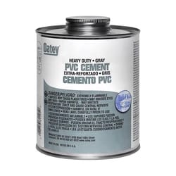 Oatey Heavy Duty Gray Cement For PVC 32 oz