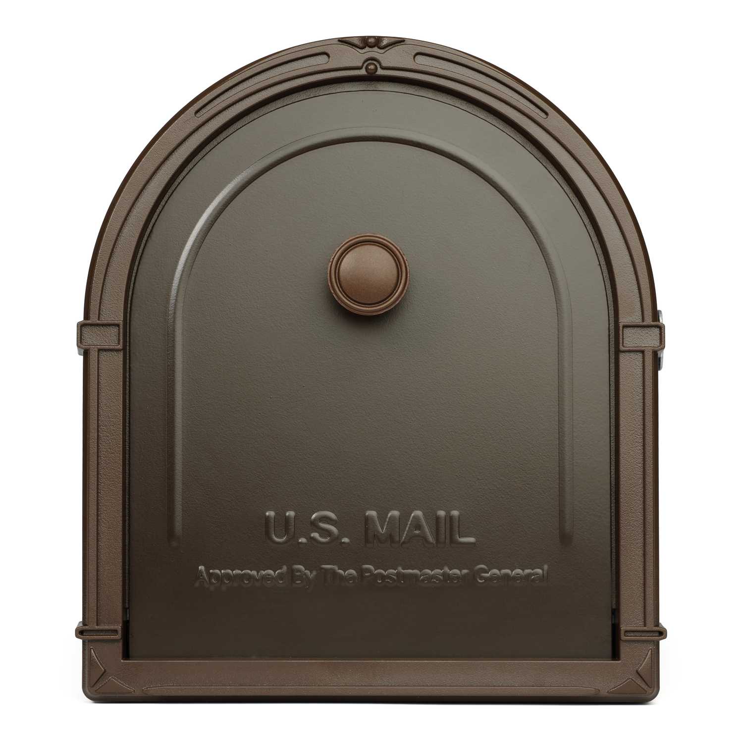 Architectural Mailboxes Bellevue Modern Galvanized Steel Post Mounted