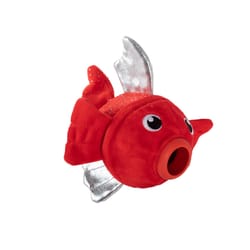 Pet Shop by Fringe Studio Red Plush/Rubber Reel Me In Dog Toy 1 pk