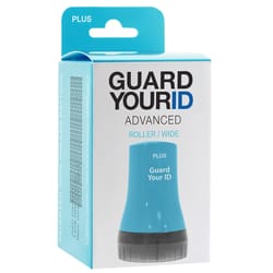 PLUS Guard Your ID 3.25 in. H X 1.8 in. W Round Turquoise Identity Protection Roller 1 pk