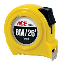 Ace 100 ft. L X 0.5 in. W Fiberglass Long Tape Measure 1 pk - Ace Hardware
