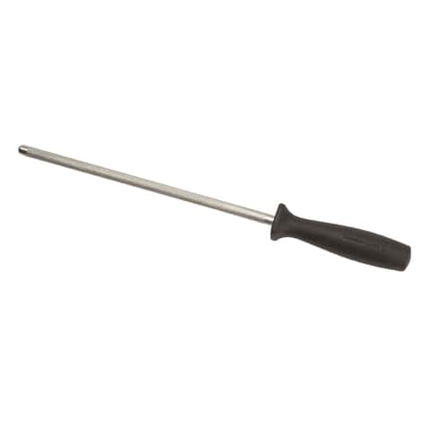 Zwilling Sharpening Steel, Silver/Black