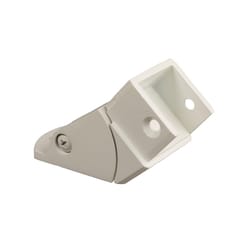 Fortress Building Products 1 in. H X 1 in. W X 1 in. L Aluminum Stair Bracket Kit