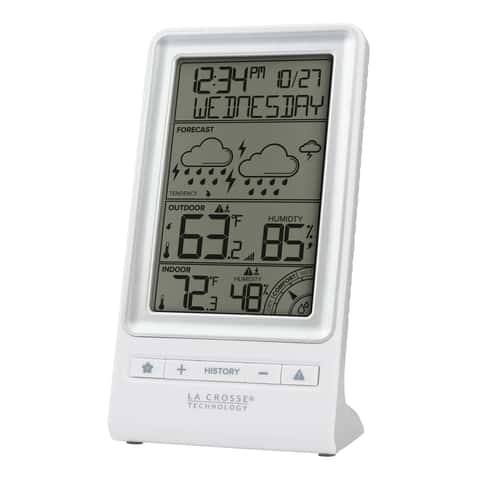 Wood-Finish Forecasting Weather Station with Wireless Remote
