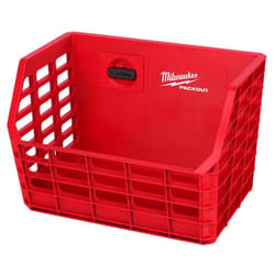 Milwaukee PACKOUT SHOP STORAGE Garage Organizer Tool Storage Bin Red