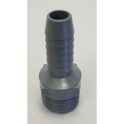 Campbell 2 in. MPT X 1-1/2 in. D Barb PVC Reducing Adapter