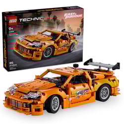 LEGO Technic Fast and Furious Toyota Supra MK4 Building Set Multi 810 pc