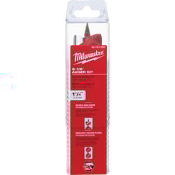 Milwaukee 1.25 in. D X 6.5 in. L Auger Bit Hardened Steel 1 pc
