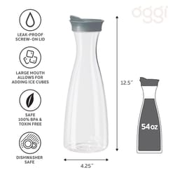 OGGI 54 oz Clear Carafe Tritan