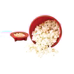 Joie Red 4 cups Air Microwave Popcorn Popper