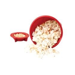 Primula Ecolution Red/Clear Glass Popcorn Popper 1.5 qt - Ace Hardware