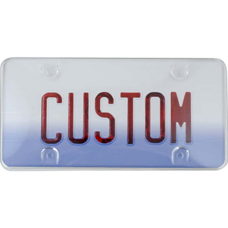 Custom Accessories Clear Acrylic License Plate Cover Ace Hardware