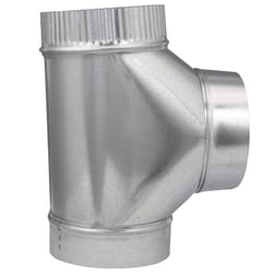 Imperial 6 in. X 6 in. X 6 in. Galvanized Steel Furnace Pipe Tee