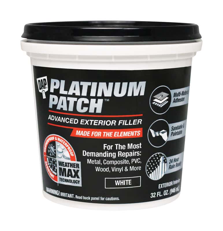 DAP Platinum Patch Ready to Use White Exterior Filler 32