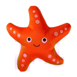 Pet Shop by Fringe Studio Orange Neoprene Starfish Dog Toy 1 pk
