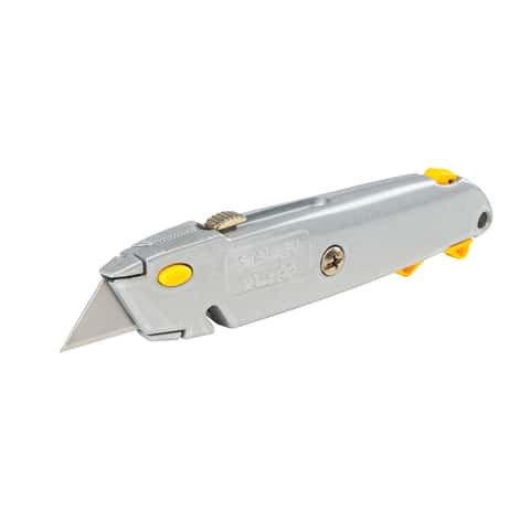 Stanley QuickChange 6-3/8 in. Retractable Utility Knife Gray 1 pk - Ace  Hardware