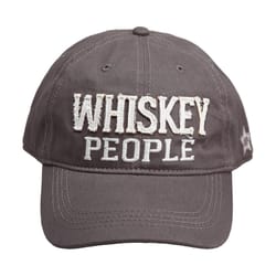 Pavilion We People Whiskey People Baseball Cap Dark Gray One Size Fits Most