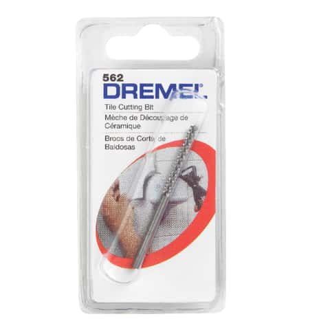 Dremel 1/8 in. Rotary Tool Steel Tile Cutting Bit for Ceramic Tile 562 -  The Home Depot