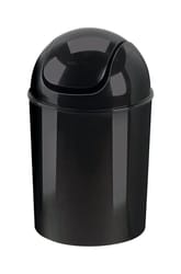 Umbra Black Wastebasket