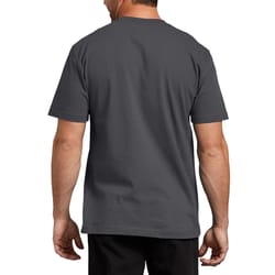 Dickies XXL Short Sleeve Men's Crew Neck Charcoal Gray Tee Shirt