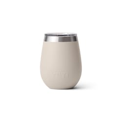 YETI Rambler 10 oz Cape Taupe BPA Free Wine Tumbler with Lid