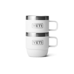 YETI Rambler 6 oz White BPA Free Espresso Insulated Tumbler Set