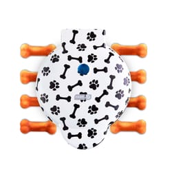 Dash Express White Plastic Nonstick Surface Dog Treat Maker