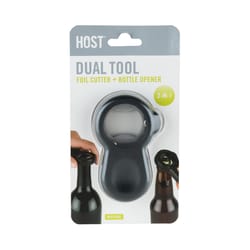 HOST Stainless Steel Foil Cutter and Bottle Opener