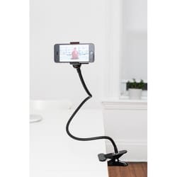 KIKKERLAND Black Gooseneck Tablet Holder