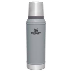 Stanley Classic Legendary 1 qt Hammertone SIlver BPA Free Insulated Bottle