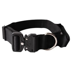 Operation Good Boy Tactical Black Nylon Dog Adjustable Collar