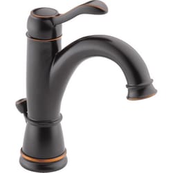 Delta Porter Oil Rubbed Bronze Contemporary Bathroom Faucet 4 in.