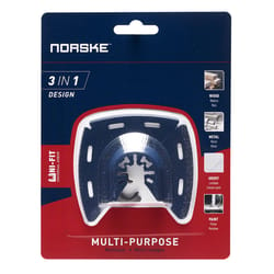 Norske Uni-Fit Carbide 3-in-1 Scrapper and Rasp Multi-Material 1 each