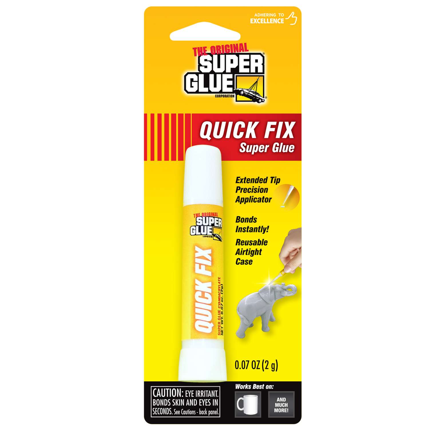 The Original Super Glue Corporation Quick Fix High Strength