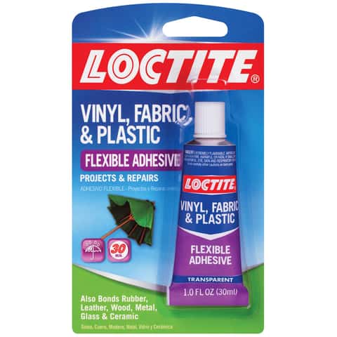 Loctite Vinyl Fabric & Plastic Flexible Adhesive - 1 oz tube