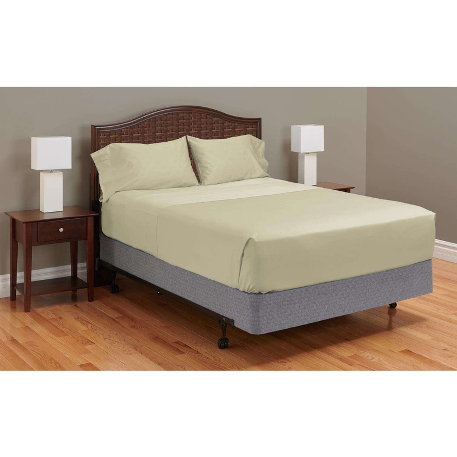 MyPillow Giza Dreams King Taupe Cotton Bed Sheet Set Ace Hardware