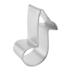R&M International Corp International Corp 1 in. W X 2 in. L Mini Music Note Cookie Cutter Silver 1 p