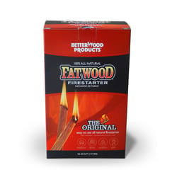 Better Wood Products Fatwood Pine Resin Stick Fire Starter 2 lb