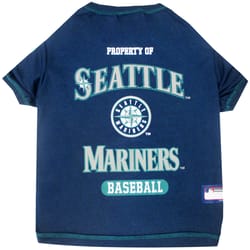 Pets First Team Colors Seattle Mariners Dog T-Shirt Small