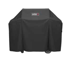 Weber  Genesis II  Black  Grill Cover  58 in. W x 25 in. D x 44.5 in. H For Fits Genesis II and Gene 