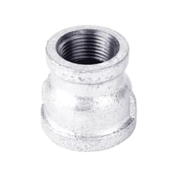 STZ Industries 4 in. FIP each X 3 in. D FIP Galvanized Malleable Iron Reducing Coupling