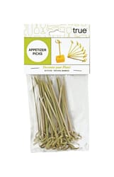 True Brown Bamboo Appetizer Pick