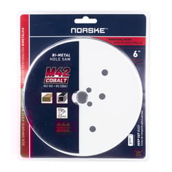 Norske 6 in. Cobalt Bi-Metal High Speed Steel 6 in. L Hole Saw