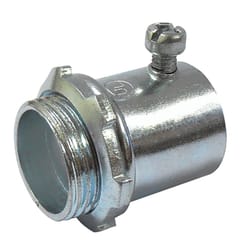 Sigma Engineered Solutions ProConnex 1/2 in. D Zinc-Plated Steel Compression Connector For EMT 1 pk